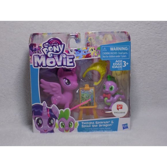 My Little Pony the Movie Twilight Sparkle & Spike the Dragon Figure - Picture 1 of 4